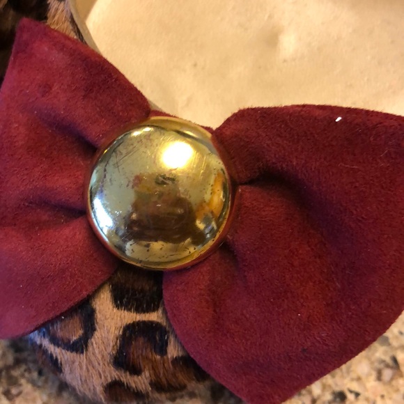 Butter stiletto leopard heels,4 inches. Sz 7 - Picture 7 of 7